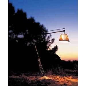 Super Archimoon Outdoor floor lamp   silver/white/silver, 110   125V 