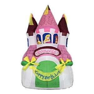  Disney Princess Castle Birthday 4 Foot Airblown Toys 