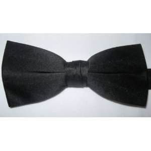  Black Bow Tie with Adjustable Neck Strap 