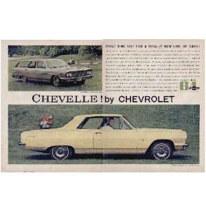 CHEVELLE by Chevrolet. 64 Malibu Super Sport Coupe And 64 Chevelle 