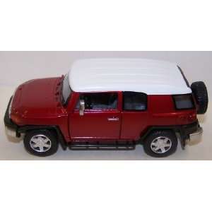  Kinsmart 1/36 Scale Diecast Toyota Fj Cruiser in Color Red 