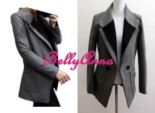   High Quality Wool Blazer Jacket Suit Coat Outwear Free Post  
