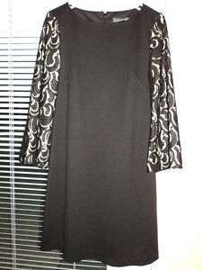 Womens Jessica Howard Gorgeous Black Lace Dress Sz 10  