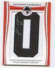 Gartrell Johnson 2009 Topps RC College Letter Jersey Patch AUTO LAP 