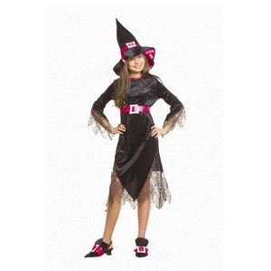  Glam Witch Child Halloween Costume Size 12 14 Large Toys 