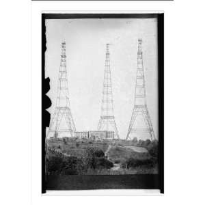  Historic Print (L) Wireless towers