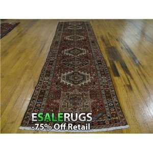    3 4 x 14 7 Heriz Hand Knotted Persian rug