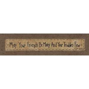    May Your Friends be Many by Vicki Huffman 20x5 Toys & Games
