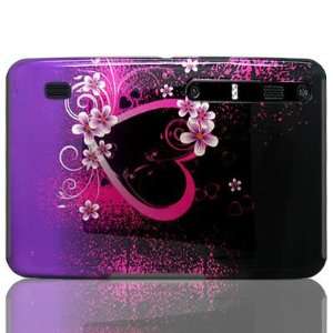   FLOWERS Design Sleeve Faceplate Cover Case for MOTOROLA XOOM [WCD104