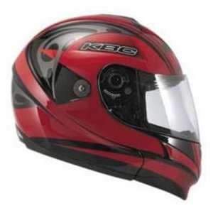    KBC FFR CRUZ BK_RD 2XL MOTORCYCLE Full Face Helmet Automotive