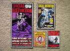 SOCIAL DISTORTION Mike Ness Punk Rock Concert Posters SET