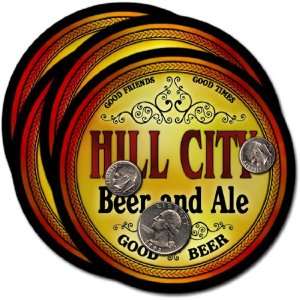  Hill City, KS Beer & Ale Coasters   4pk 