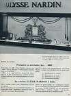   Nardin Watch Company Vintage 1960 Swiss Ad Suisse Horlogerie Advert