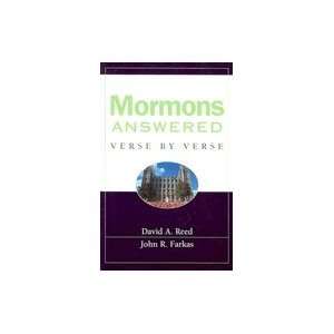  Mormons Answered Verse by Verse Books