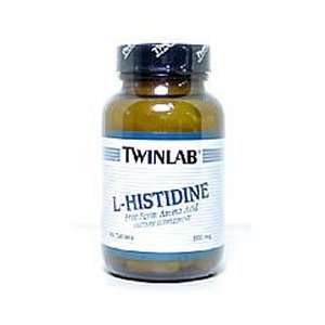  TwinLab   L Histidine, 500 mg, 60 tablets Health 