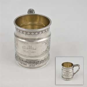  Childs Cup by Whiting Div. of Gorham, Sterling Victorian 