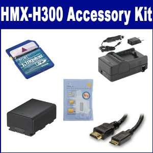  Samsung HMX H300 Camcorder Accessory Kit includes ZELCKSG 