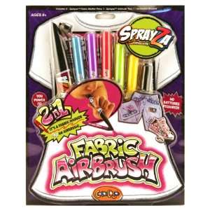    Giddy up Sprayza Fabric Airbrush Activity Kit, Small Toys & Games