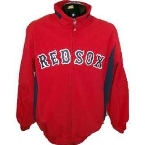  Jason Varitek 33 2010 Red Sox Game Worn Heavy Jacket XL 