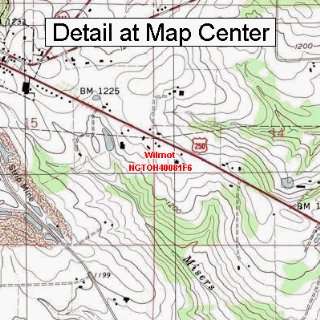   Quadrangle Map   Wilmot, Ohio (Folded/Waterproof)