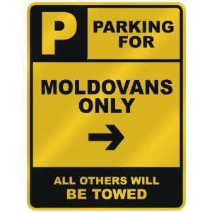  PARKING FOR  MOLDOVAN ONLY  PARKING SIGN COUNTRY MOLDOVA 