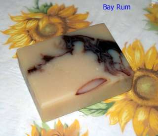 Bay Rum soap   handmade for men  