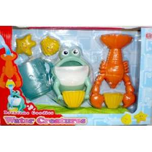   Goodies Frog and Shrimp Waterfall Making Bathtub Toy Toys & Games