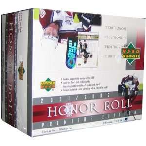  2001/02 Upper Deck Honor Roll Hockey Retail Box   24P5C 