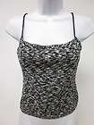 bette paige black white gray space dyed knit spaghetti one
