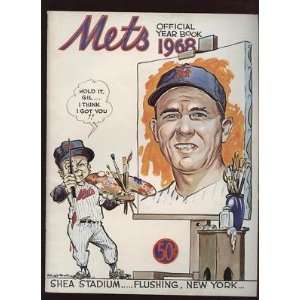  1968 New York Mets Yearbook EXMT   MLB Programs and 