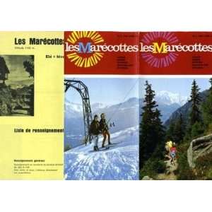   Marecottes Brochure & Hotel Lists Switzerland 1969 