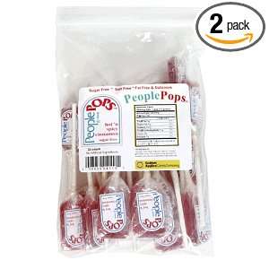 People Pops Hotn Spicy Cinnamon, 24 Count Packages (Pack of 2 )