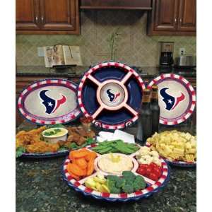  Houston Texans Memory Company Team Ceramic Plate NFL 