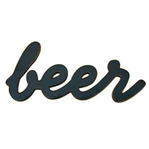  Wood Sign Decor for Home or Business Word BEER 