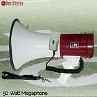 50 Watt Handheld Megaphone Bullhorns Microphone Siren Speaker Pro 