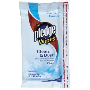    15 each Pledge Clean & Dust Wipes (34249)