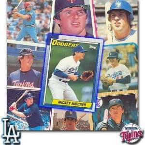  Los Angeles Dodgers Mikey Hatcher Player Cards Sports 