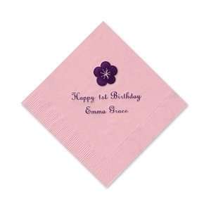  Personalized Stationery   Sugar Blossom Foil stamped 