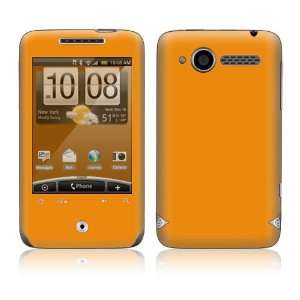 HTC WildFire (Alltel) Skin Decal Sticker   Simply Orange