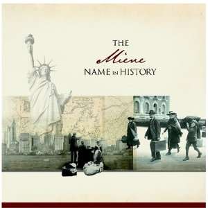  The Miene Name in History Ancestry Books