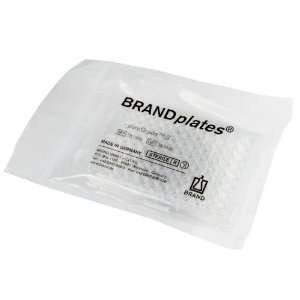 BrandTech 781686 Polystyrene F Bottom 384 Well S Brandplates 