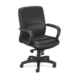   Basyx   Mid Back Leather Conference Chair HVL682.SP11