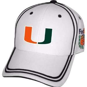 Miami Hurricanes 2004 Orange Bowl White Hat Sports 