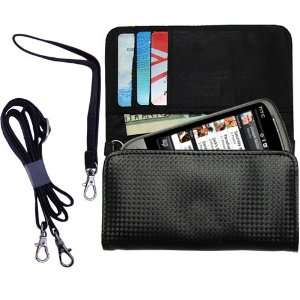  Black Purse Hand Bag Case for the HTC Hero2 with both a 