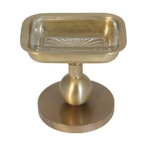  Allied Brass GL 56 SBR Satin Brass Euro Style Soap Dish 