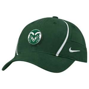  Nike Colorado State Rams Green Coaches Dri Fit Hat Sports 