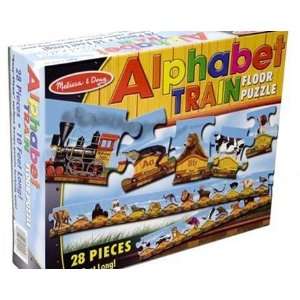    Alphabet Train Floor Puzzle by Melissa and Doug Toys & Games