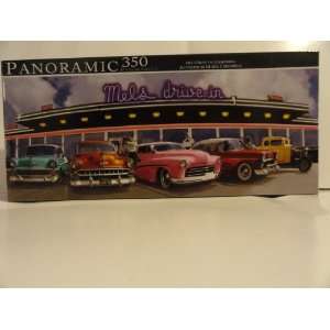    Panoramic 350 Puzzle   Mels Drive In, California Toys & Games