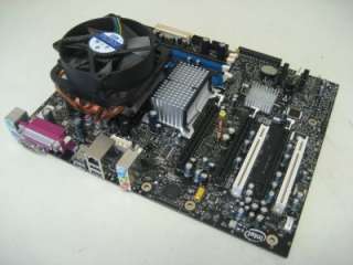 Intel D975XBX2 socket 775 Motherboard P4 Core 2 Duo 2.4GHz SL9S8 CPU 