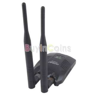   USB Wifi Wireless Adapter Lan Network Internet Card with 2 Antenna #6